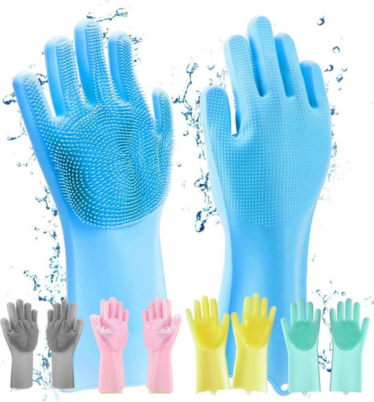 BuytheBliss® Original Magic Silicon Dish-washing Gloves