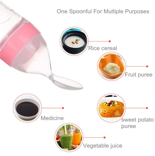 BuytheBliss® Baby Spoon Feeder | With Fruit Pacifier