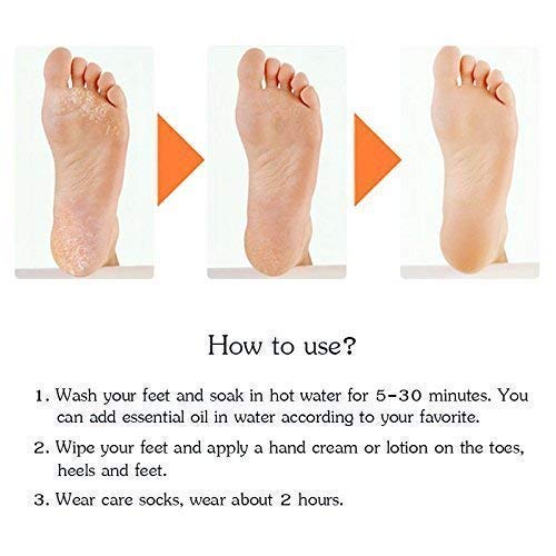 BuytheBliss® Anti Crack Full Length Silicone Foot Protector