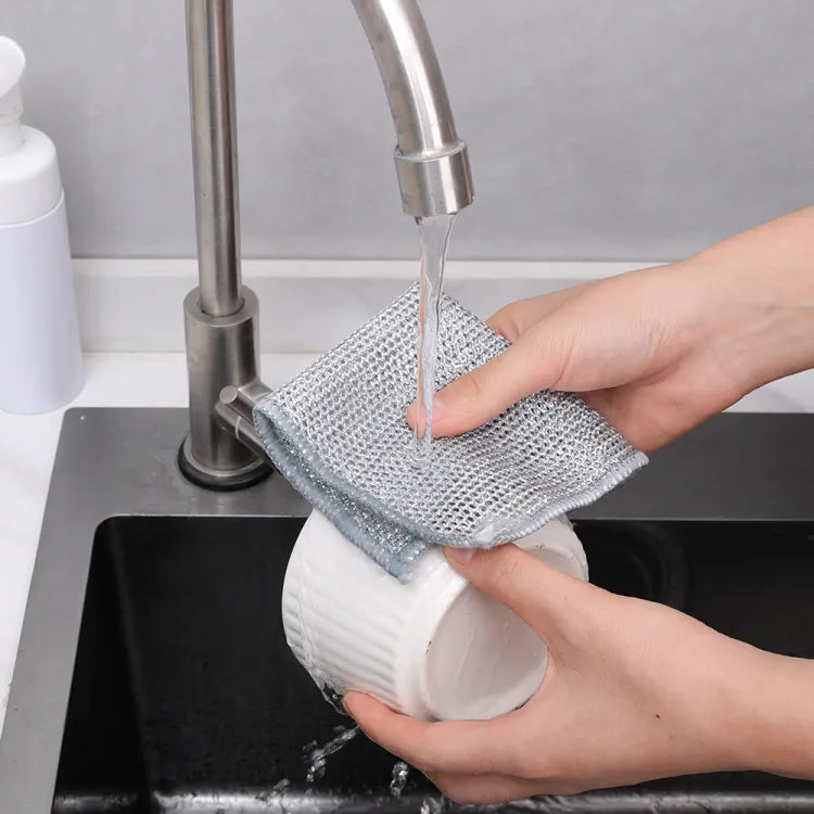 BuytheBliss® Non Scratch Steel Wire Dishcloth