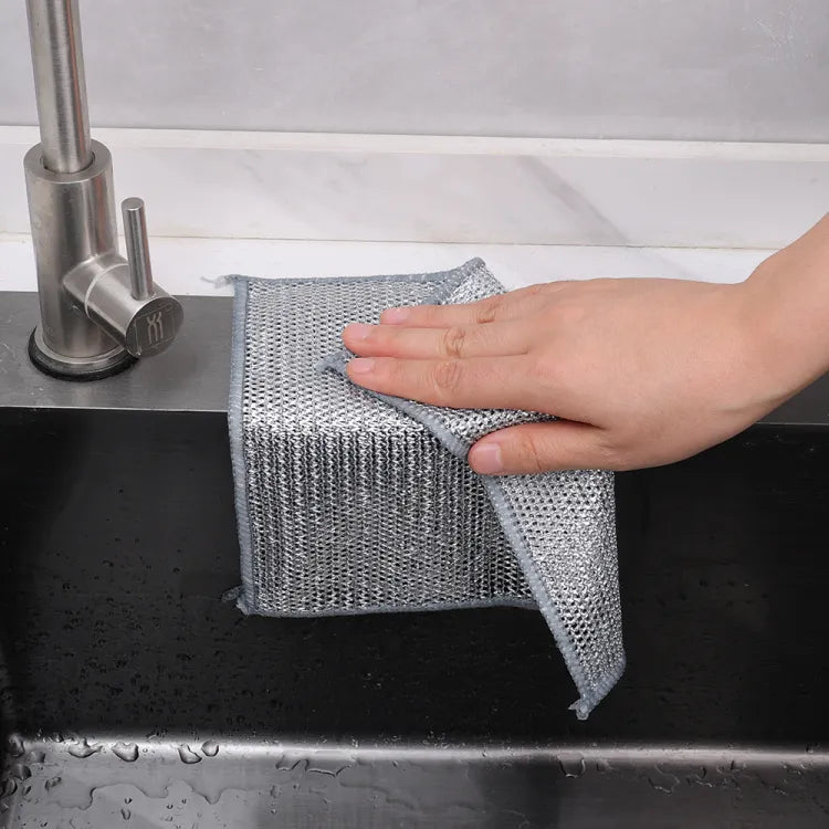 BuytheBliss® Non Scratch Steel Wire Dishcloth