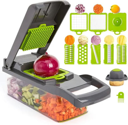 BuytheBliss® Vegetable and fruit cutter nicer dicer all in one