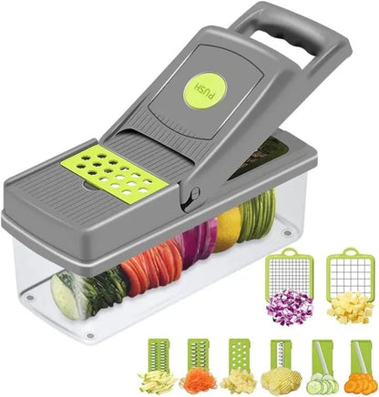 BuytheBliss® Vegetable and fruit cutter nicer dicer all in one