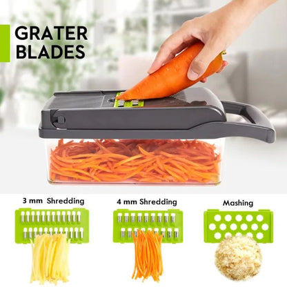 BuytheBliss® Vegetable and fruit cutter nicer dicer all in one