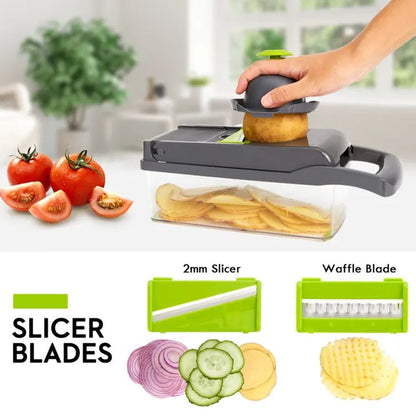 BuytheBliss® Vegetable and fruit cutter nicer dicer all in one