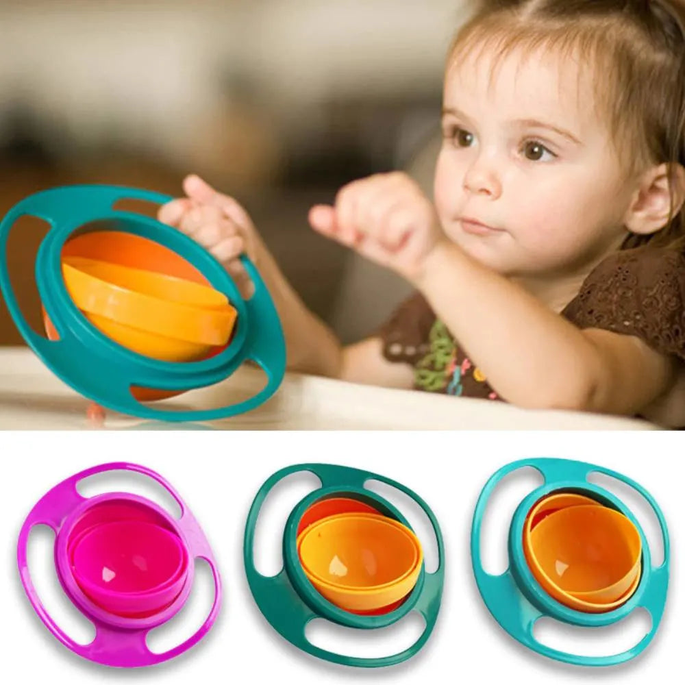 BuytheBliss® Gyro Bowl for kids | 360 Degree bowl