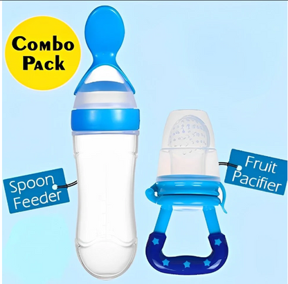 BuytheBliss® Baby Spoon Feeder | With Fruit Pacifier