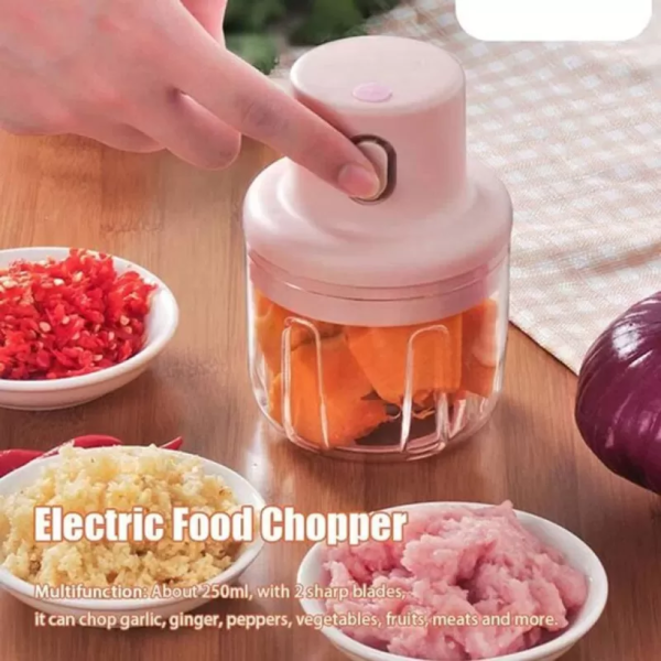 BuytheBliss® Portable Mini Electric Garlic Food Chopper