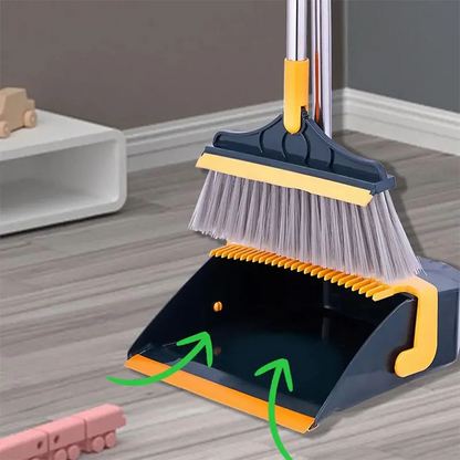 BuytheBliss® Attachable Broom with dustpan cleaning product