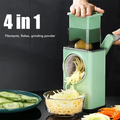 BuytheBliss® 3 In 1 Round Cutter Vegetable Slicer Manual