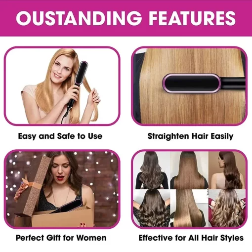 BuytheBliss®2-in-1 HAIR STRAIGHTENER COMB