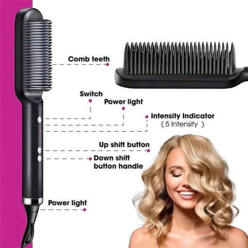 BuytheBliss®2-in-1 HAIR STRAIGHTENER COMB