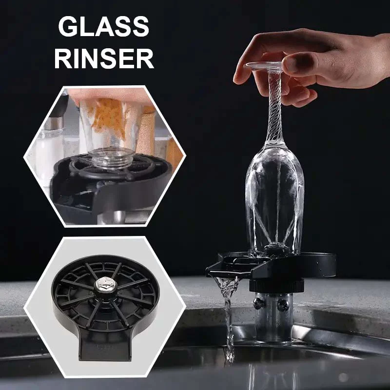 BuytheBliss® Automatic Cup Washer Or Glass Rinser Dishwasher