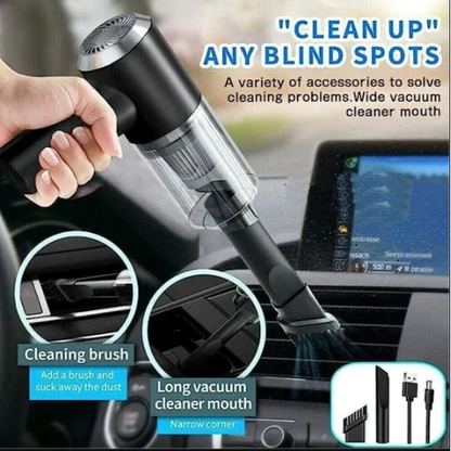 BuytheBliss® multifunctional 3 in 1 Mini Handheld Car Vacuum Cleaner