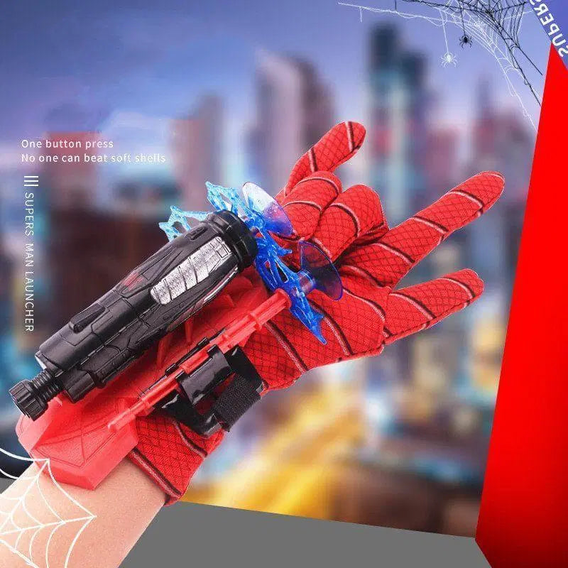 BuytheBliss®  Boy's Plastic Spiderman Dart Shooter