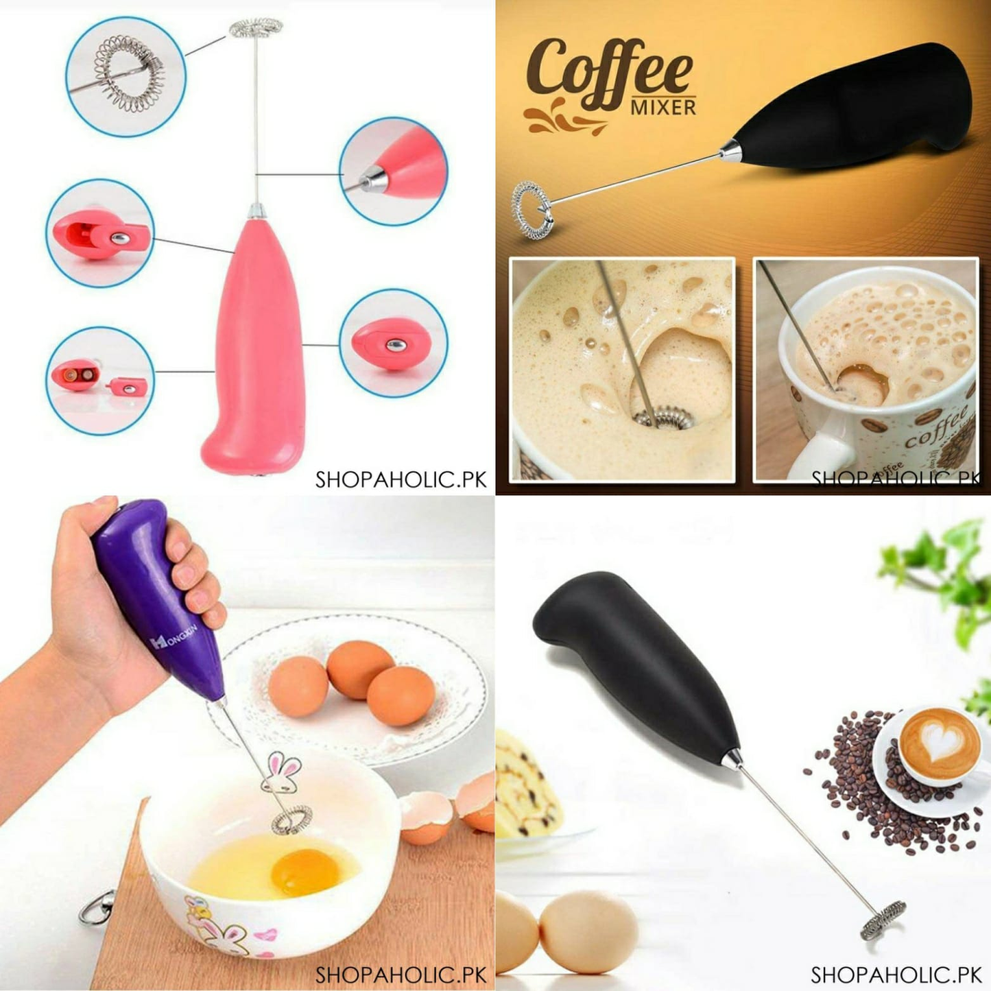 BuytheBliss® Electric Mini Whisk Mixer Foamer